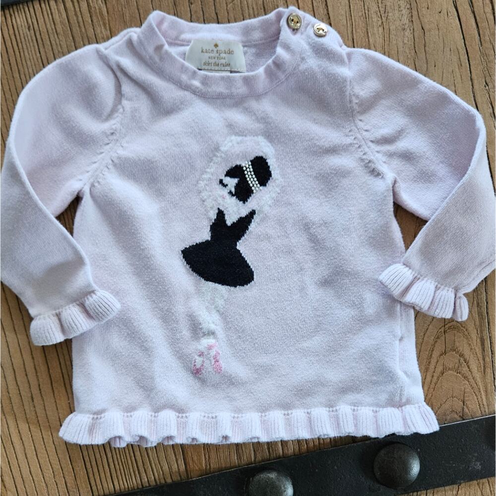 Kate Spade Ballet Dancer Sweater sz 12M